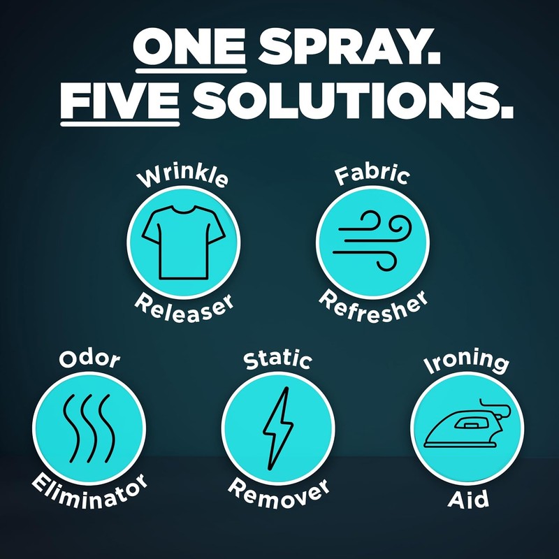 Downy Wrinkle Releaser Spray, All In One Wrinkle Release Spray,