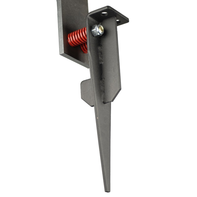 Challenge Targets Stake-N-Shoot Steel Rifle Target with AR500 Popper Plate