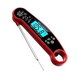 X&E Termómetro digital para carne, termómetro de alimentos de lectura instantánea para cocinar y asar a la parrilla, cocina profesional para hombres, 