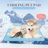 ANWA Reusable Dog Cooling Mat Extra Large 100x70cm, Easy-Fold Pet