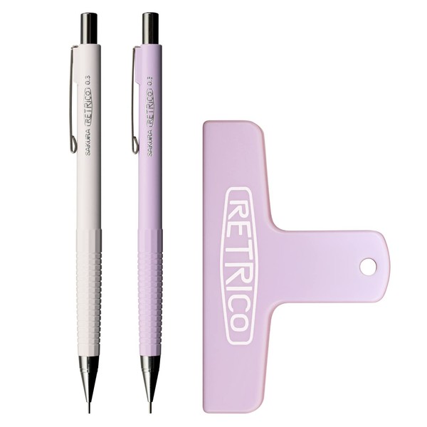 Sakura Crepas Mechanical Pencil Retorico Limited Set D (Sharp 0.3mm