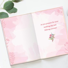 Beixian Bridal Shower Card for Bride To Be, Funny Engagement Cards for Her, Wedding Congratulations Card for Women, May You Be Showered with Happiness