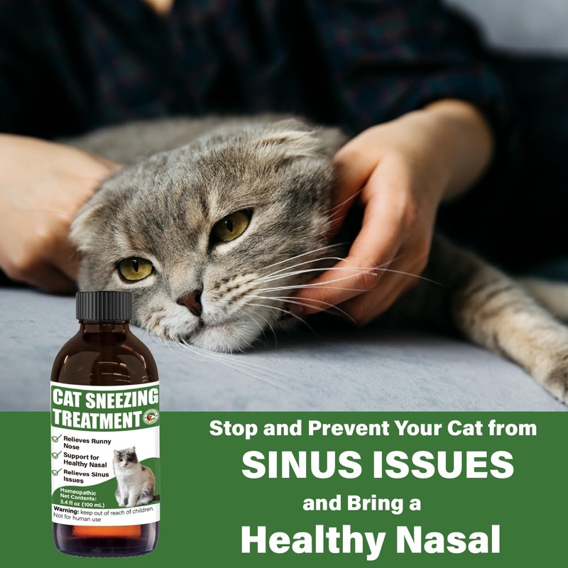 Cat Sneezing Support Liquid – Feline Nasal & Sinus Oral
