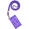 SENLLY ID Badge Holder with Neck Lanyard Strap, Minimalist Design