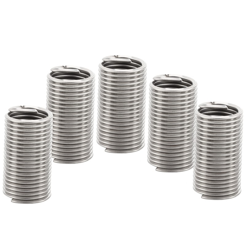 5Pcs Wire Thread Insert Stainless Steel Protective Coil Sleeve Screw
