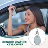 [PATIKIL] 2pcs Leather Key Fob Key Cover RFID Key Fob