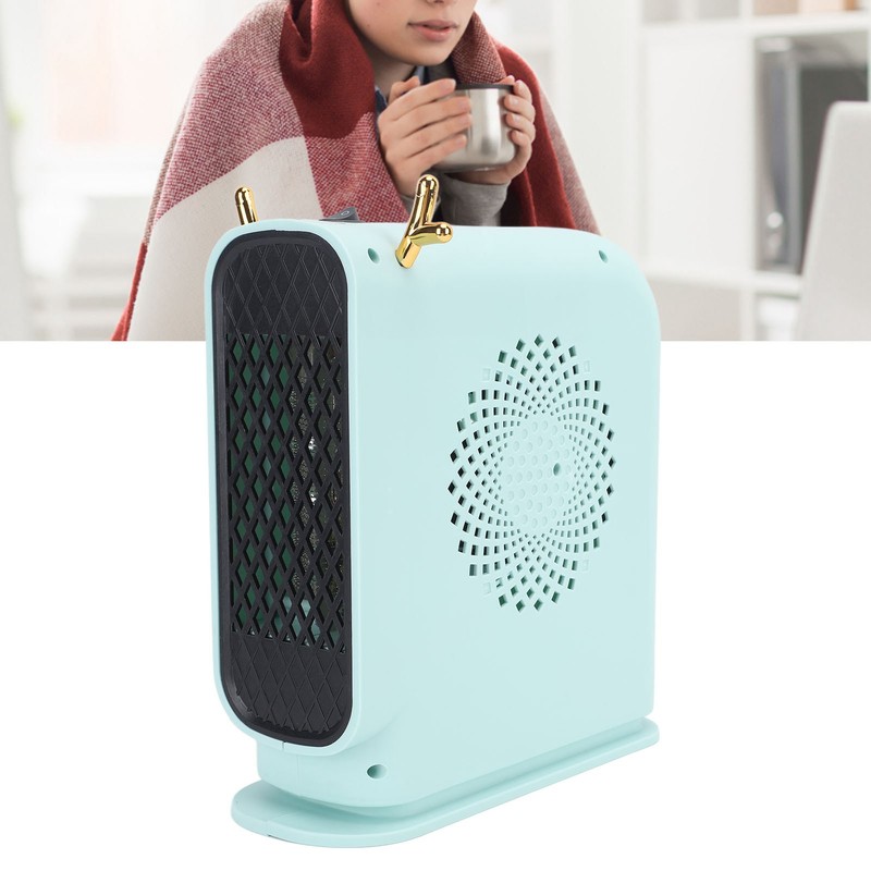 Portable Electric Heater Fast Heating Safe Silent Compact Desk Heater