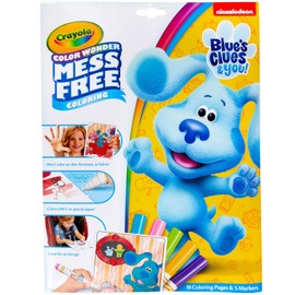 Crayola 12 Pack Color Wonder™ Mess Free Blue's Clues Coloring Set