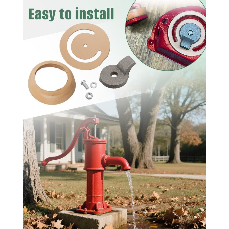 Pitcher Pump Repair Kit and Well Parts Set Fit for