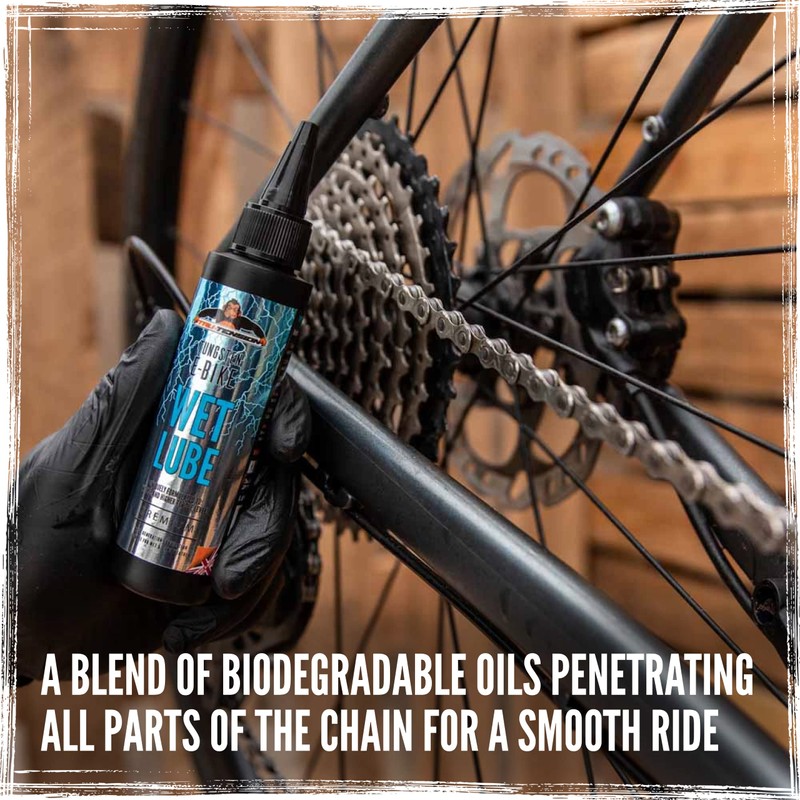 Tru-Tension | E-Tungsten Wet Weather Bicycle Lube | E-Bike Road,