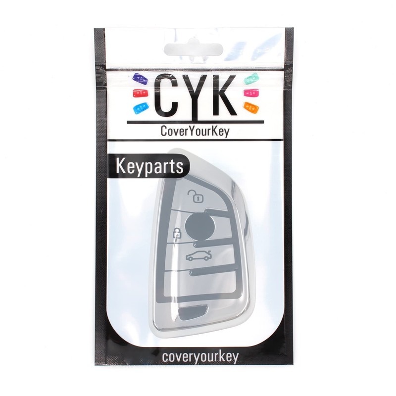 Car Key Case for 3-Button Car Key TPU Protective Case