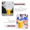 Beavorty Plastic Sharps Disposal Container: 4Pc Needle Disposal Container Small
