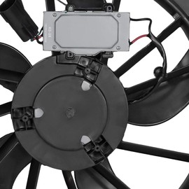 Auto Dynasty - FO3115183 OE Style Radiator Cooling Fan Assembly Compatible with Ford Fusion Mercury Milan 2.5L 3.0L 10-12