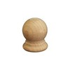 Wooden Finial Dowel Cap Ends-Bag of 500