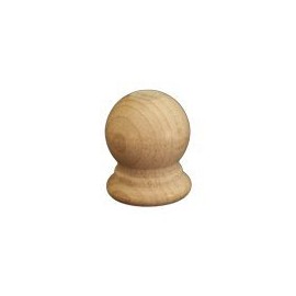 Wooden Finial Dowel Cap Ends-Bag of 500