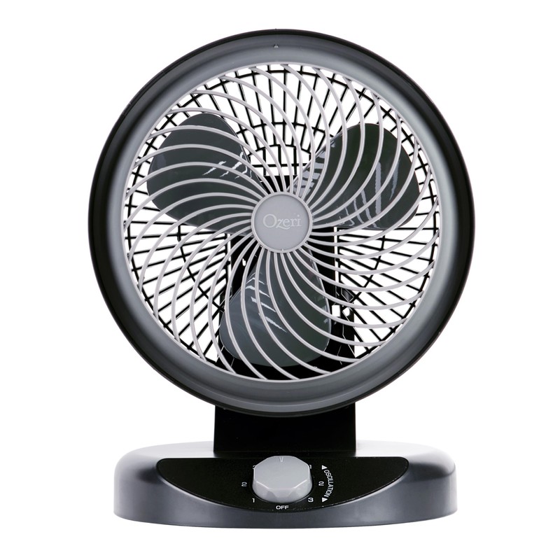 Ozeri Brezza 360 10" Oscillating Table Fan, with Orbital Motion