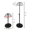 Queens Adjustable Height Hat Stand Metal Dome Shape Design Cap