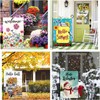 Seasonal Garden Flags Set of 12 Double Sided 12 x