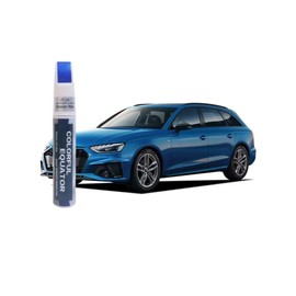 Car Scratch Repair Pen 2-in-1 Touch Up Paint & Clear Coat – Easy Apply for Scratches, Chips, and Scuffs (Blue)