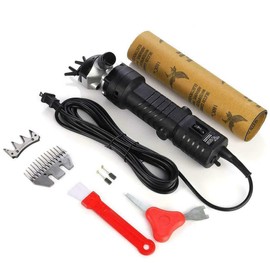 Electric Sheep Shears Clipper Trimmer 110V 450W Professional 6-Speed Goat Shearing Machine Hair Scissors Cutter for Sheep Animals Hair Shaving Fur Wool Farm Livestock Pet Grooming