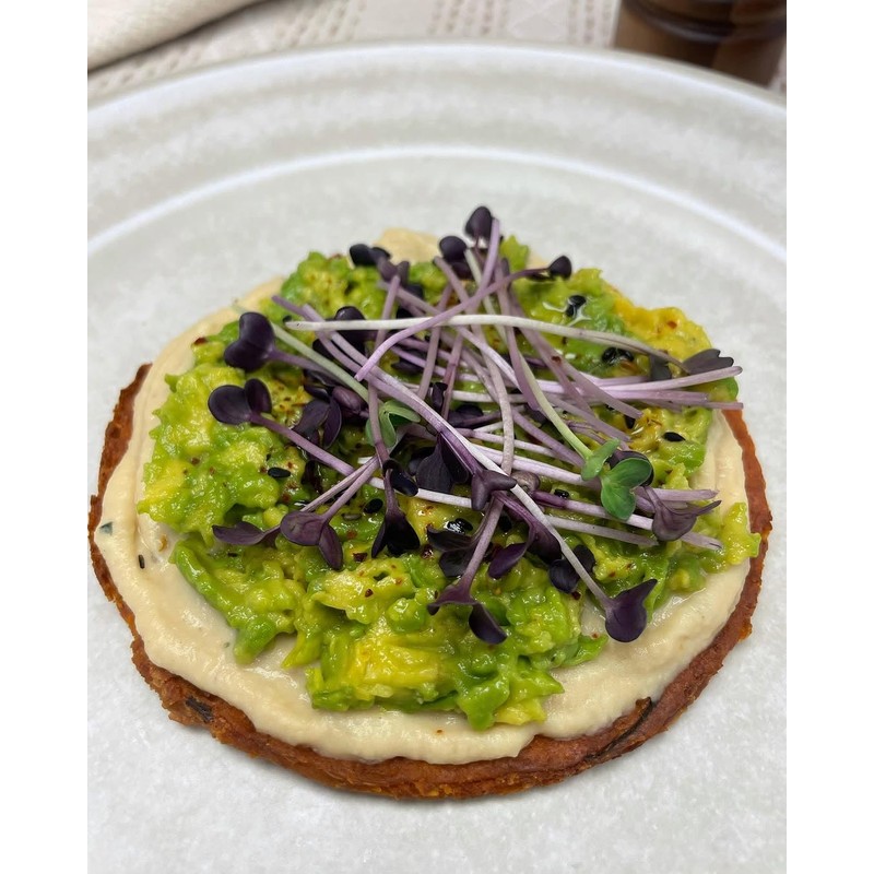 Organic Chickpea Flatbread (Harissa & Rosemary)