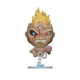 Funko POP Rocks: Iron Maiden - Eddie - Seventh Son of Seve,Multicolor