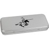 Azeeda 'Jousting Knight' Metal Hinged Stationery Tin/Storage Box (TT00107764)