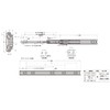 Sugatsune (LAMP) 190045855 3618-150/Slide Rail 3618-150