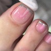 MISUD Press on Toenails Glossy Fake Toe Nails Glue on