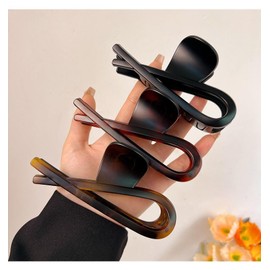 3-Pack Elegant Hair Clips for Women - Butterfly Hair Clips Powerful Large Hair Clips for Thick Hair, Large Capacity Back of Head Clips for Girls and Women Daily and Party