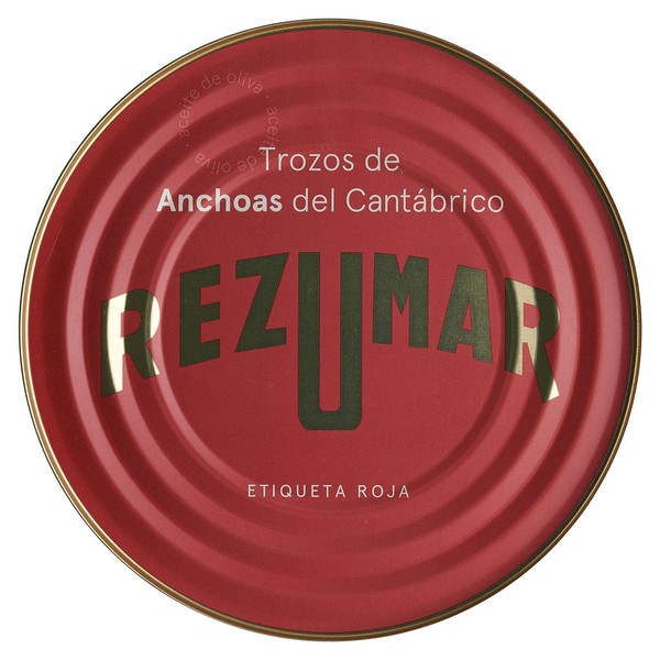 Rezumar - Anchoas Etiqueta Roja - Cantabrian anchovy fillets in