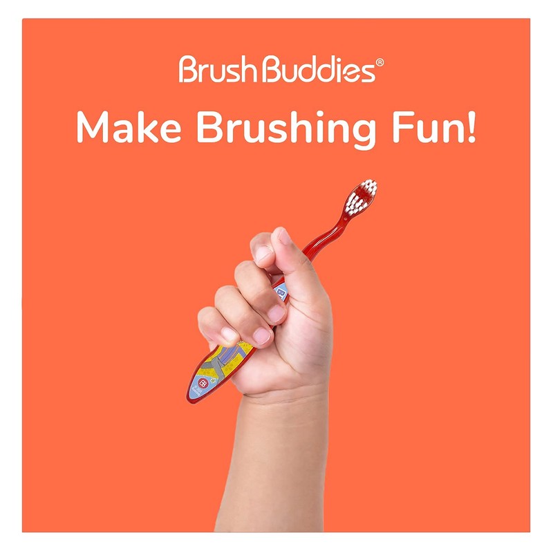 Brush Buddies 2 Piece Shopkins Toothbrush