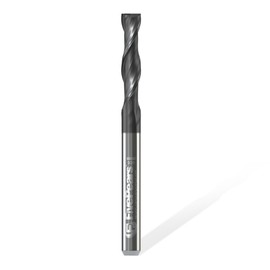 FivePears Up Cut Spiral Router Bit for CNC with Extreme Life Coated, 1/8" Cutting Diameter, 1/2" Cutting Length, 1/8 inch Shank Carbide End Mill for Wood Carving Engraving Grinding Grooving …