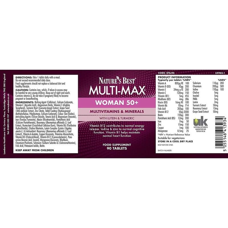 Nature's Best - Multi-Max Woman 50+
