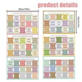 Laminated Bible Tabs Bible Journaling Tabs Bible Book Tabs, 150Pcs Laminated Bible Book Tabs Testament Bible Index Labels Bible Index Tabs Laminated Bible Index Tabs Pastel Bible Tabs, Color C