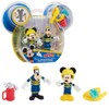 Mickey, 2 Figures with Joints, 7.5 cm, with Accessories, Fire