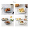 EAST table Square Plate, 7.1 inches (18 cm), Classic Matte