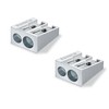 STAEDTLER Double Hole Quality Aluminium Pencil Sharpener (4)
