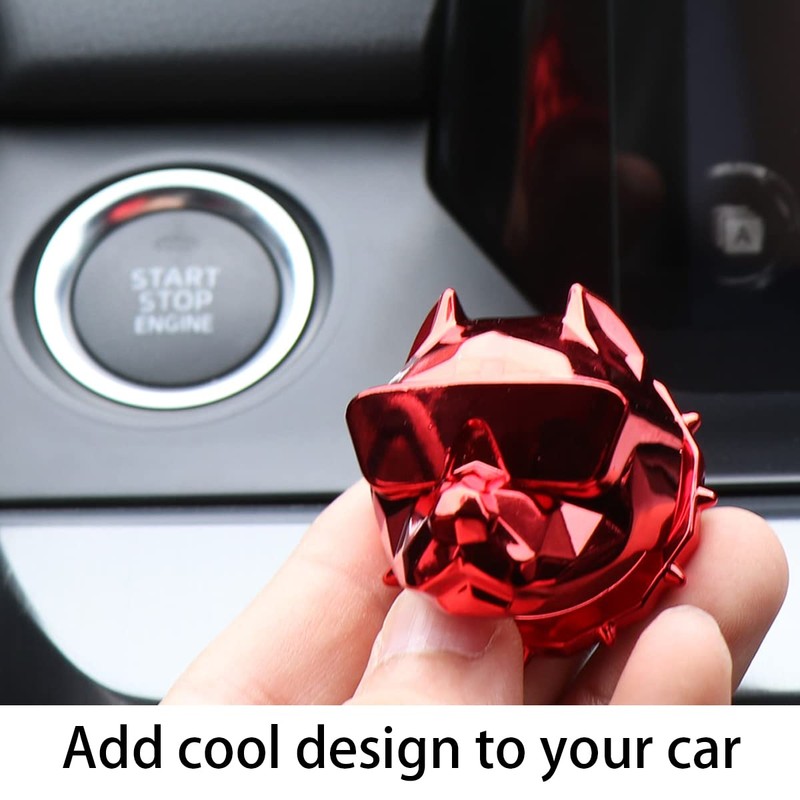 XINLIYA Car Push to Start Button Cover, Bully Dog Car