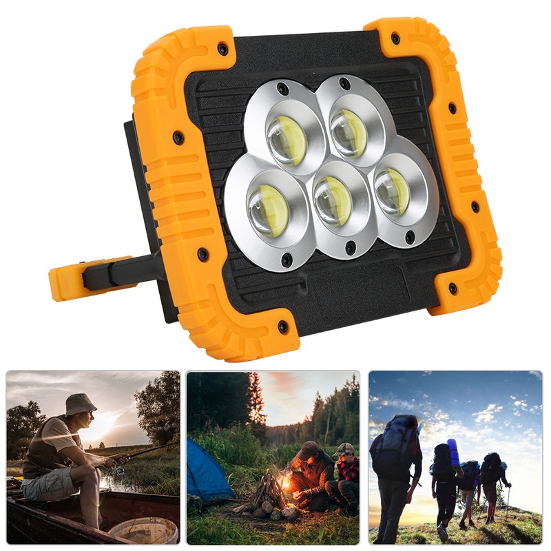 Mini Solar Light Multi Functional COB Working Lamp Portable Camping