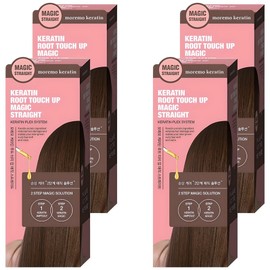 Moremo Keratin Root Touch Up Root Magic Straightener, 160ml, 4 pieces / 모레모 케라틴 루트 터치 업 뿌리 매직 스트레이트너, 160ml, 4개