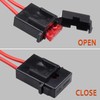 Gebildet 2pcs 12-24V 16 AWG Specialized Car Fuse Holder Connector