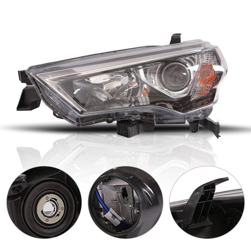 Anxingo Headlight Assembly Replacement For Toyota 4Runner Headlight 2014-2021 Replace