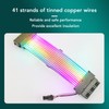 ARGB Extension Cable 24PIN 41pcs Copper Wire Colorful Plug and