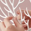 MORE&LESS Antlers Jewelry Display Stand,Tree Tower Rack Hanging Organizer for
