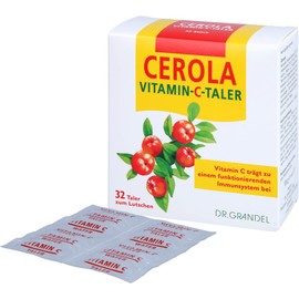 Cerola Vitamin C Taler, 32 St