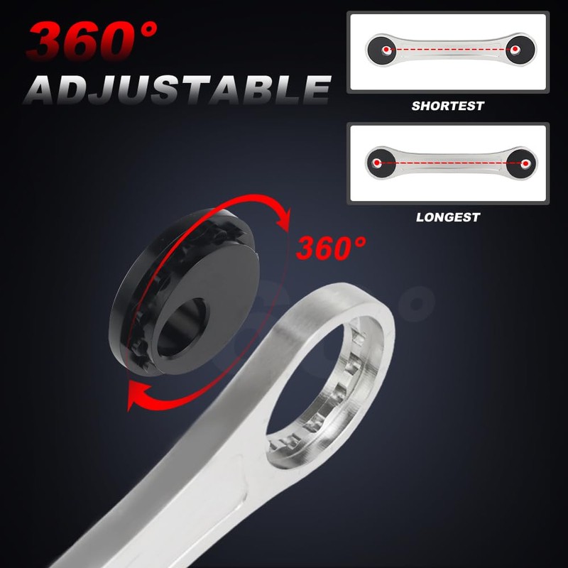Xitomer 0-1.2'' Adjustable Lowering kit, Fit for Gen 3 KLR650