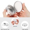 HARFINGTON 8 Pcs Aluminium Tins with Hollow Lids 2oz/60ml Aluminium