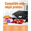 QYH Premium Printable Vinyl for Inkjet Printer-20 Glossy Sticker Paper