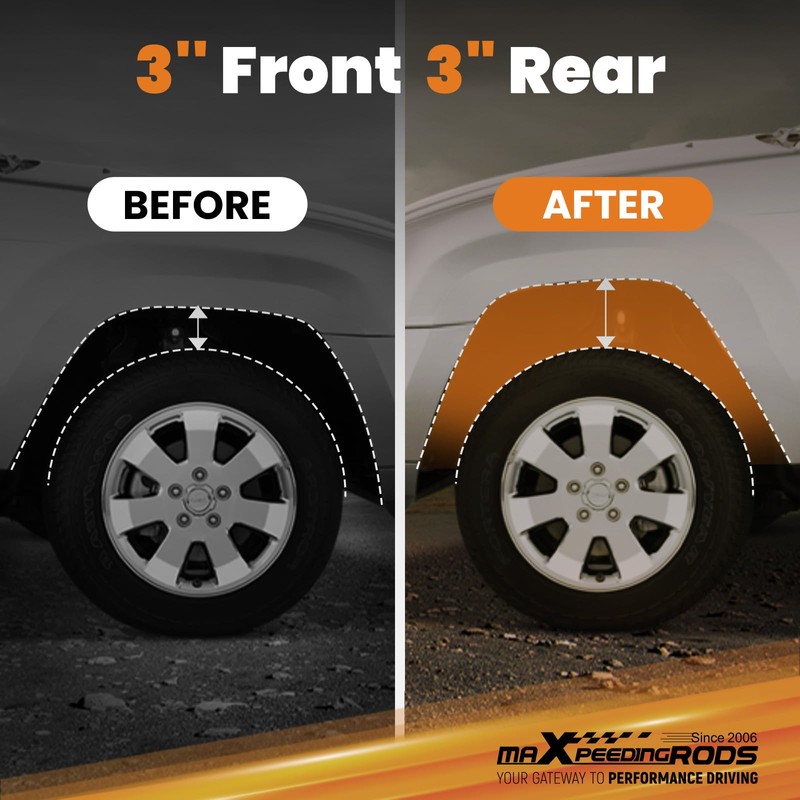 maXpeedingrods 3" Full Lift Kit for Ford Explorer 2006-2010 2WD